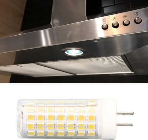 2PCS G8 Led Bulb, Microwave Light Bulbs Oven Light Bulb Equivalent to 70W Halogen Bulb 630LM 100 to 240V White Light for GE Microwave Oven, Range Microwave Hood 7W (White Light) in Saudi Arabia