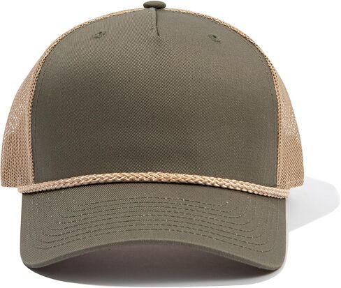Croogo Mesh Trucker Hat for Men Adjustable Structured Baseball Cap Breathable Vintage Dad Hat Hip Hop Snapback Hat Umpire Cap in Saudi Arabia