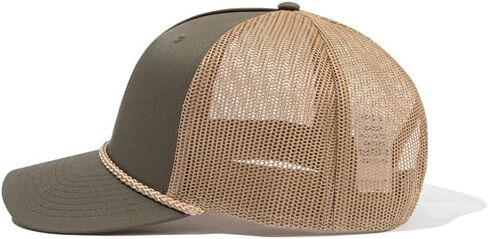 Croogo Mesh Trucker Hat for Men Adjustable Structured Baseball Cap Breathable Vintage Dad Hat Hip Hop Snapback Hat Umpire Cap in Saudi Arabia