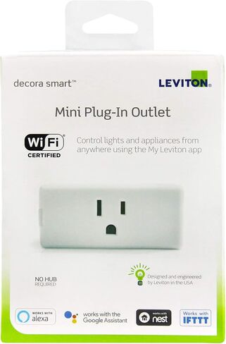 Leviton DW15P Mini Plug-in Outlet Computer Surge Protector in Kuwait