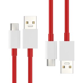 7.3A for Oneplus Charging Cable Type C,Warp Charger SuperVooc Fast Charge Cable for Oneplus 12 12R 11 10 Pro 9 10T 10R 8T 8 7T 7 6 6T 5T Open Nord N30 N20 SE N300 2 N100 N200 USB C Cord 3ft 2pack