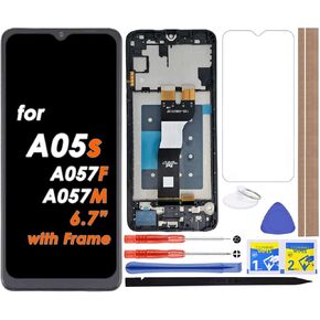 LCD Screen Replacement Touch Digitizer Display Assembly for Samsung Galaxy A05S A057 A057F A057M SM-A057F SM-A057M 6.7"