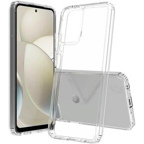 for Motorola Moto G 5G (2024) - Shockproof Tuff Hybrid Phone Case Cover - QS Black