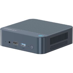 TRIGKEY Mini PC Key N150, Intel Twin Lake N150 (Upgraded N100, 4C/4T, 3.6GHz), Mini Computer 16GB DDR4 RAM 500GB SSD, Desktop Computer PC Dual HDMI Display/Dual LAN 1000M/WiFi5/BT5 for Office/Business