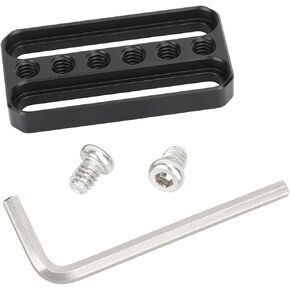 CAMVATE Mini Cheese Plate with Countersunk Slots & 1/4"-20 Threads-3674
