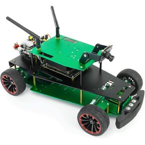 Yahboom Autonomous Driving Professional Kit AI Visual Recognition Function Python Programming ROS Adults Robotic kit Ackerman Chassis Python (with Jetson TX2-NX)