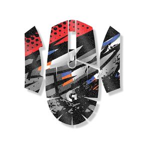 Carbon Fiber Mouse Skin Compatible with Logitech G305 Lightspeed - Grunge Green - Premium 3M Vinyl Protective Wrap Decal Cover - Easy to Apply | Crafted in The USA by MightySkins