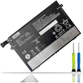 L17M3P51 45Wh Laptop Battery Replacement for Lenovo ThinkPad E15 E14 Gen 1 2019 E595 E590 E585 E580 E495 E490 E485 E480 E41-55 E41-50 Series Laptop L17L3P51 L17C3P51 L17M3P52 L17L3P51 11.1V