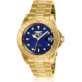 Invicta Men's 26997 Pro Diver Analog Display Automatic Self Wind Gold Watch, Blue in Kuwait