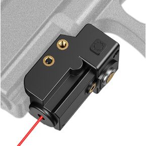 EZshoot Laser Sight, Magnetic Rechargeable Red Green Laser Sight for Pistol, Compact Low Profile Gun Laser with Ambidextrous ON/Off Switch