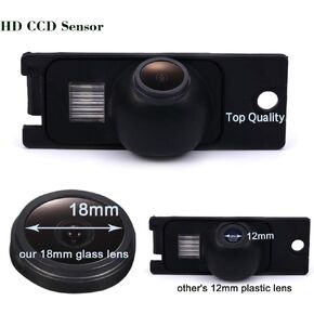 HD Color CCD Waterproof Vehicle Car Rear View Backup Camera, 170° Viewing Angle Reversing Camera for Volvo S60/S80/V70/S40/S40L/V40/V50/S60L/XC60/C70/XC70/S80L/XC90