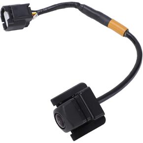 Parking Assist Camera, Black ABS Rear View Camera 8 Pin 7 Wire 39530 TBA A01 IP68 Waterproof Parking Reverse Camera Replacement Fit for Civic FC 10th 2016‑2019, 39530-TEA