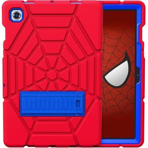 Grifobes Galaxy Tab A8 Case, for Samsung Galaxy Tab A8 Case 10.5 inch 2022 Shockproof Rugged Protective Cover with Stand for 10.5" Tablet SM-X200/X205/X207 for Kids Boys Children (Red+Blue)