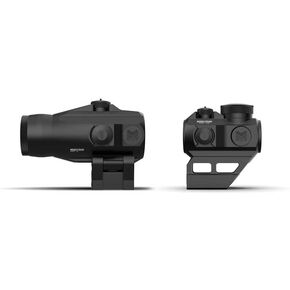 Monstrum Ghost Red Dot Sight | 3X Magnifier with Flip to Side Mount | Combo