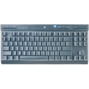 Silicone Keyboard Skin Cover Compatible for Corsair K70 RGB TKL Tenkeyless Mechanical Gaming Keyboard, Corsair K70 RGB TKL – Champion Series Tenkeyless Mechanical Gaming Keyboard