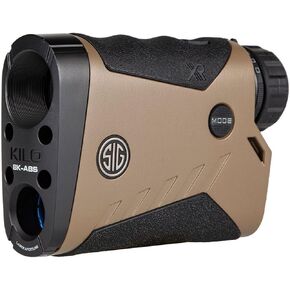 SIG SAUER KILO8K-ABS 7 x 25 mm Tactical Hunting Durable High Accuracy Up to 8000 Yards Reflective Range Digital Bluetooth Laser Monocular Rangefinder | Circle, Duplex, Box + Milling Grid Reticle