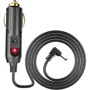 6.5ft DC3.5 Car Charger Adapter for Furrion FOS07TADS Vision S Monitor Power Supply Cable，Power Supply Cord Replacement for FOS48TA-BL FOS48TAPK-BL Hitch Wireless Backup Camera Charging Cable