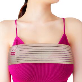 Breast Implant Stabilizer Band I Post Surgery Breast Band Chest Compression Wrap for Women I Breast Augmentation Band I Bra Breast Reduction Recovery Supplies for Healing I One Size