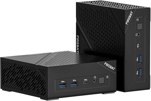 Mini PC N100, Windows 11, Intel 7, 16GB LPDDR5 4800MHz 1TB M.2 SSD, Micro Small Mini Desktop Computer, 4K UHD Triple Display/USB3.1/WiFi5/BT4.2/1000M LAN for Business, School, Office - T8 PLUS in Saudi Arabia