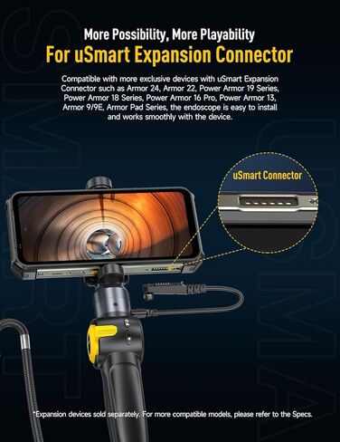 كاميرا المنظار Ulefone Armor uSmart E03 لـ Armor 27T Pro Armor 26 Ultra Armor 24 Armor 18T Ultra Armor 18 Ultra Armor 21 Armor 16S Power Armor 26 Armor 19 Armor 18 هاتف ذكي متين in Kuwait