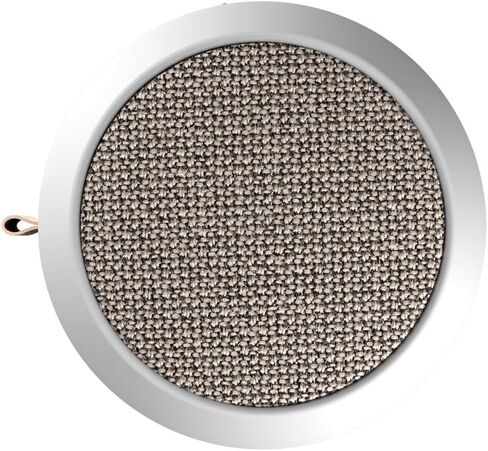 مكبر صوت بلوتوث محمول من aJAZZ، مقاوم للماء (IPX5) ومتين، حتى 30 ساعة من التشغيل اللاسلكي، مساعد صوتي، صوت ستيريو، شحن سريع، للداخل والخارج (أبيض) in Kuwait