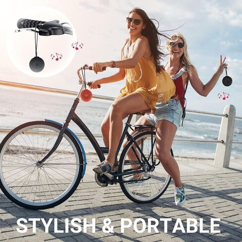 TWS Portable Wireless Speaker with Built in Mic and Play 2 Speakers Together (Gold) in Saudi Arabia