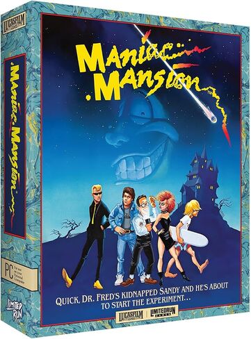 إصدار Maniac Mansion Collector's (ألعاب تشغيل محدودة) - للكمبيوتر الشخصي in Kuwait