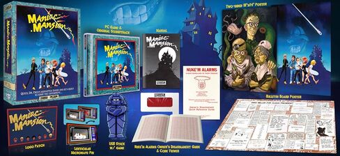 إصدار Maniac Mansion Collector's (ألعاب تشغيل محدودة) - للكمبيوتر الشخصي in Kuwait