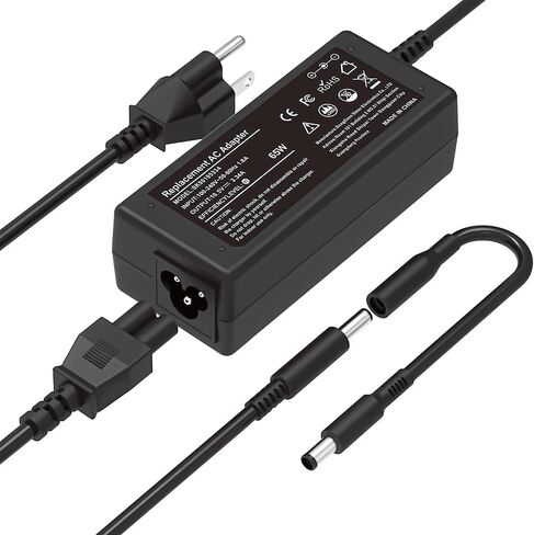 Replacement for 45w Dell AC Adapter Laptop Charger for Dell Inspiron 13 14 15 3000 5000 7000 Series 14-5000 13-7000 13-5000 17-7000 15-3552 3555 3558 3565 3567 5551 5555 5558 5559 Power Supply Cord in Kuwait