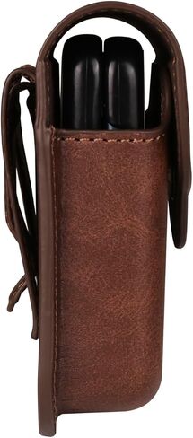 Cellphone Waist Bag with Card Holder Compatible with Samsung Galaxy Z Flip 6/Z Flip 5/Z Flip 4/Z Flip 3/Z Flip 4G 5G, Mens Leather Holster Case with Belt Clip Carrying Case Waist Bag for Cellphone in Kuwait