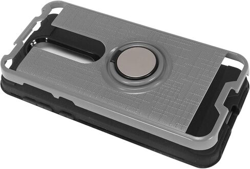 Z-GEN - لهاتف Alcatel Onyx 5008R، TCL A1X A503DL - حافظة هاتف هجينة مع حامل/مشبك حزام - CV1 أسود in Kuwait