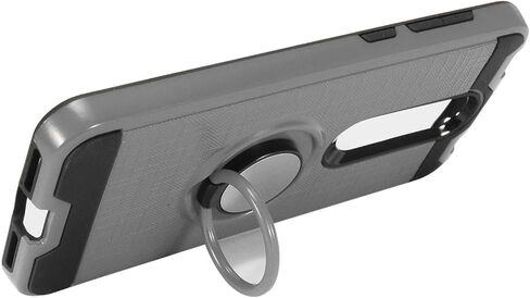 Z-GEN - لهاتف Alcatel Onyx 5008R، TCL A1X A503DL - حافظة هاتف هجينة مع حامل/مشبك حزام - CV1 أسود in Kuwait