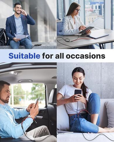 Multi Charging Cable, USB C to USB C Charger USB C to Lightning Cable Fast Type C Charging Cord for iPhone 14 13 12 11 Pro Max Xr Xs,iPad Pro, MacBook Pro,Samsung Galaxy S23/S22/S21,Switch in Saudi Arabia