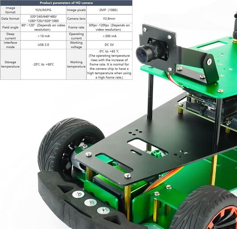 Yahboom Autonomous Driving Professional Kit AI Visual Recognition Function Python Programming ROS Adults Robotic kit Ackerman Chassis Python (with Jetson TX2-NX) in Saudi Arabia