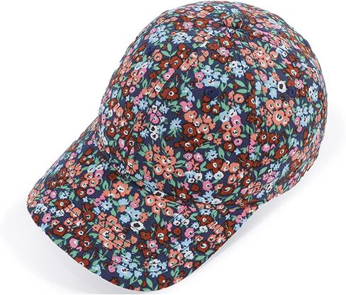 Floral Baseball Cap Cotton Dad Hat Adjustable Print Ball Cap for Women in Kuwait