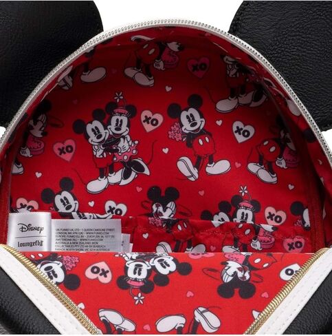 حقيبة ظهر صغيرة حصرية من Loungefly Disney Mickey Mouse Chocolate Box Valentine in Saudi Arabia