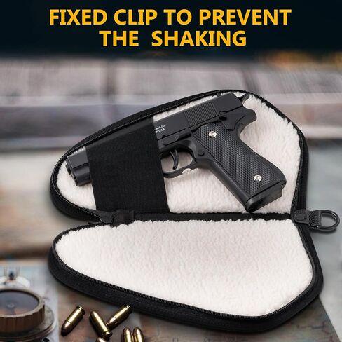 soft Pistol Case, Premium Suede, With Plush-Lining, Pistol Pouch-Large-medium-Small in Saudi Arabia