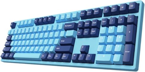 لوحة مفاتيح الألعاب الميكانيكية السلكية Akko 3108DS V2، وصلة USB من النوع C، أغطية مفاتيح PBT مزدوجة اللقطات، دعم N Key Rollover (مرآة السماء)، 3108SP in Kuwait