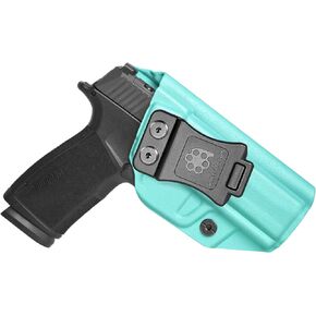 Amberide IWB & OWB KYDEX Holster Fit: Sig Sauer P365 XMacro Pistol, Inside Waistband Concealed Carry, Adjustable Cant & 'Posi-Click' Retention, USA Made by Amberide