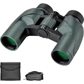 ESSLNB 10x32 Binoculars for Adults, Outdoor Waterproof Binoculars for Travel Bird Watching Hunting, Compact Binoculars with BAK4 Prism Carrying Bag