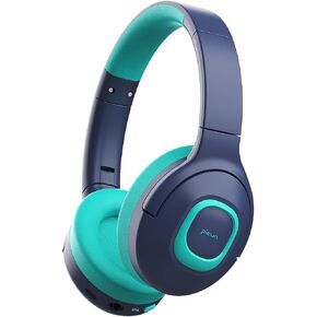 Picun E5 Kids Bluetooth Headphones with Microphone, Foldable Kids Wireless Headphones with Volume Limit 85dB/93dB, Bluetooth 5.3, Sharing Function Over-Ear Toddler Headphones for School/iPad/Tablet