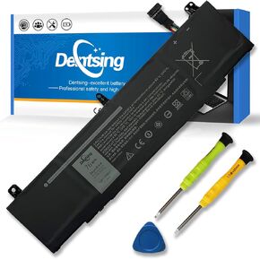 Dentsing TDW5P استبدال البطارية لـ 13 R3 ALW13C ALW13C-D2508 ALW13C-D2715S ALW13C-D2508 ALW13C-D2506S ALW13C-D2728 سلسلة P81G P81G001 JFWX7 04RRR3 0V9XD7 4RRR3 15.2 فولت 76 وات في الساعة in Kuwait