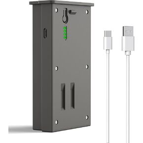 6000 mAh Lithium Battery Pack for Reveal X, X Pro, Reveal XB, Reveal SK, Reveal Pro 3.0, Reveal X Gen 2.0, X Gen 3.0, Rechargeable Trail Hunting Camera Battery Pack with USB-C Fast Charing Cord