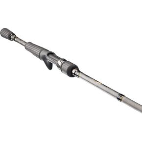 Lew's Team Lew's Elite Series Casting Fishing Rod, 1-Piece Fishing Rod, LFS-XF Blank, Winn Dri-Tac Ultra Split Grips, Titanium Gray/Gold