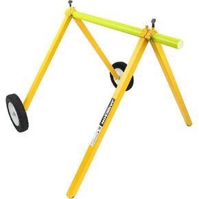 Spool Mule - FTTH Fiber Installation Tool | Collapsible Design, Robust Steel, Wheels | Cable, Duct, Rope Dispenser | Cable Caddy