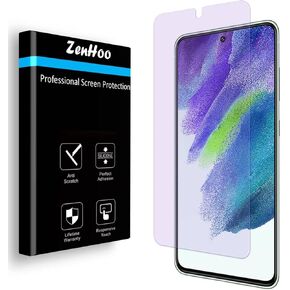 For Samsung Galaxy S21 FE 5G (2022), Anti Blue Light [Eye Protection] Tempered Glass Screen Protector, ZenHoo