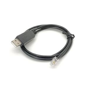 USB to RJ9 Adapter Cable 1.8 Meters for Lidaxin Telephone Switch, RS232 Serial Port Debugging Cable for Configuration and Setup