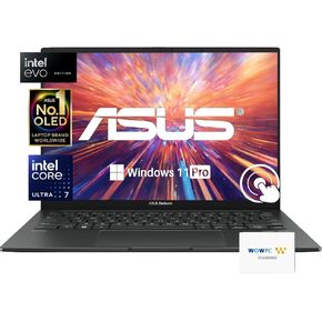 ASUS ZenBook 14 OLED FHD+ Touchscreen Business Laptop | Intel 16-Core Ultra 7 155H | 16GB DDR5 RAM | 1.5TB Storage (1TB SSD & 512GB External Storage) | ARC Graphics | Backlit Keyboard | Win 11