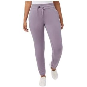 32 Degrees Ladies' Double Soft Jogger | Purple, Rebecca Violet, X-Large