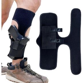 Deep Concealed Carry Gun Holsters - Belly Band Pistol Holster for Men and Women, Tactical Elastic Waistband Pistols Adjustable Belly Wrap, IWB OWB Magazine Pouch Fits